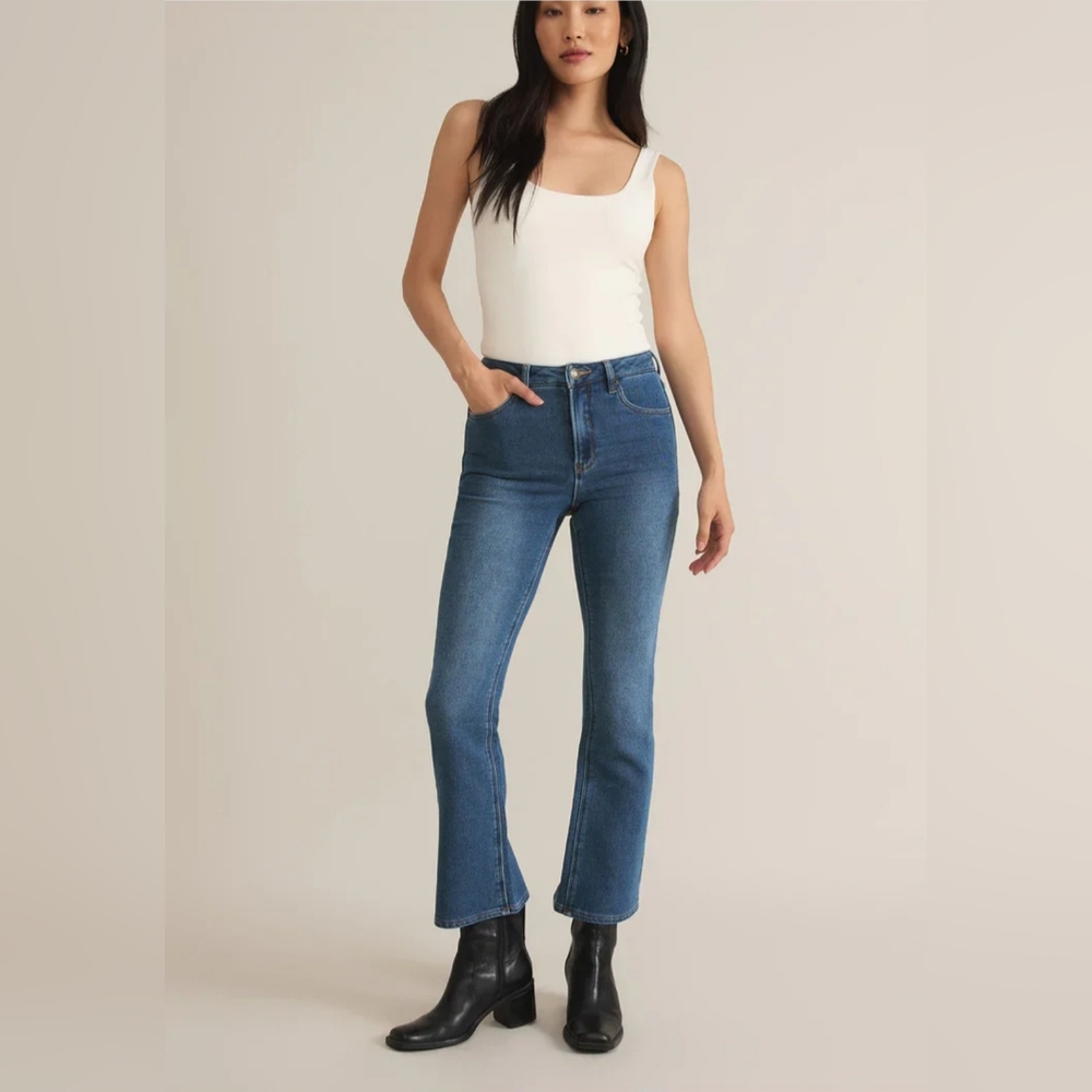 Z Supply Lia Ankle Kick Flare NWT